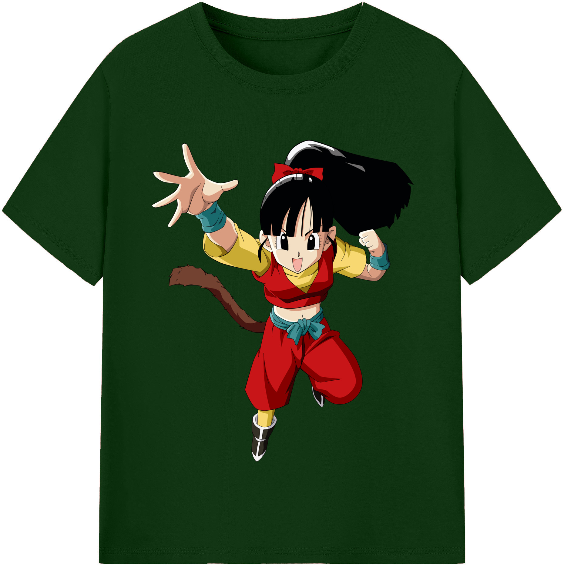 （画像用） ドラゴンボール パン DRAGON BALL Pan 綿100％半袖Tシャツ（フロントプリント）